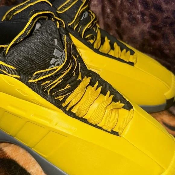Adidas Originals Crazy 1 Yellow Sneakers - Picture 8 of 11